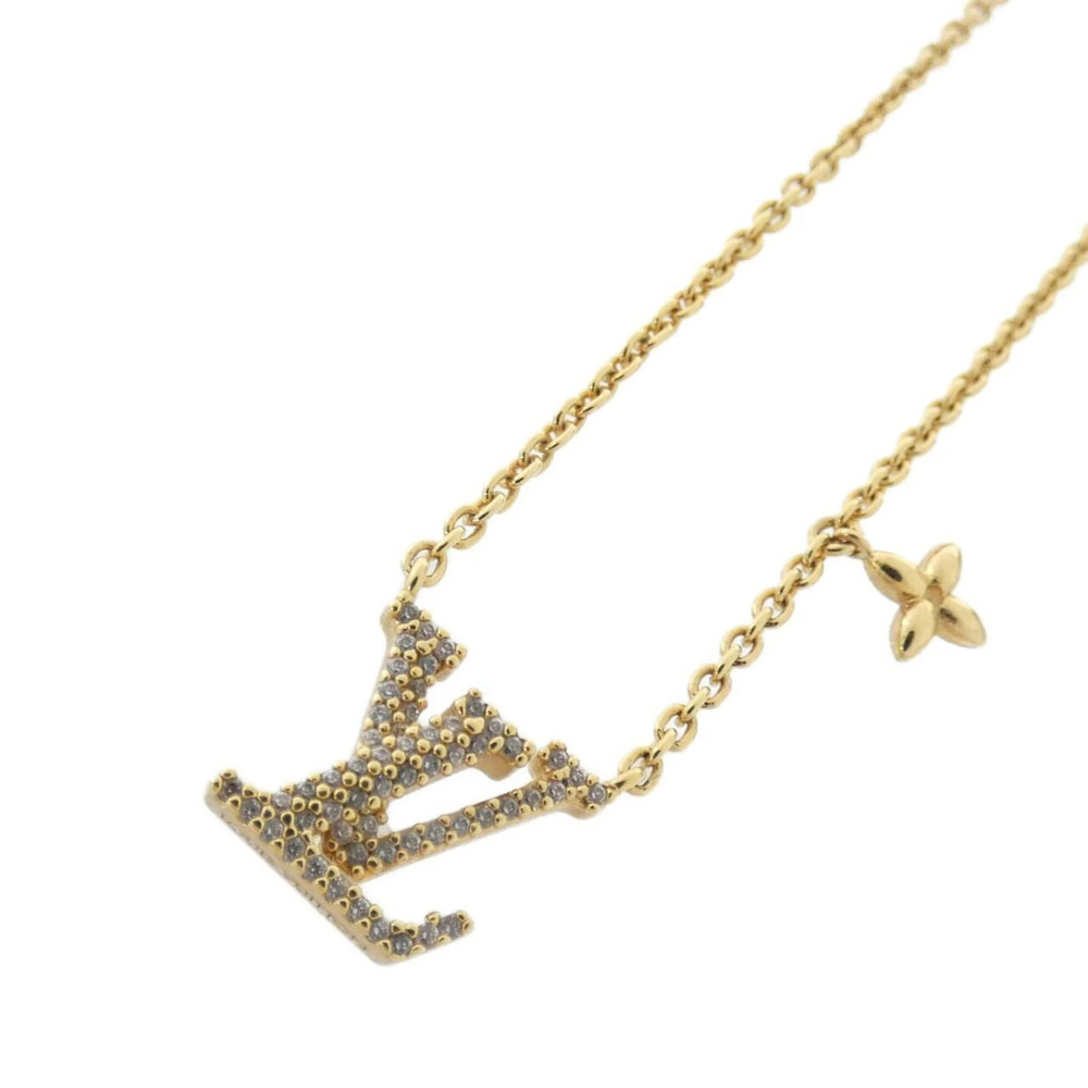 LOUIS VUITTON Gold Necklace